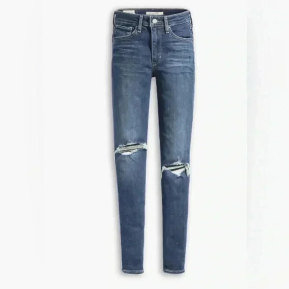 Levi's® Premium 721 HIGH RISE SKINNY WOMEN'S JEANS size 27 - Picture 1 of 16